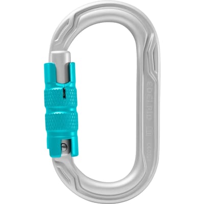Edelrid Oval Power 2500 Triple Karabijnhaak Zilver