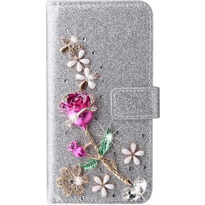 Glitter Portemonnee Hoesje Voor Samsung Galaxy S26 Ultra S25 FE S24 S23 Plus S22 A35 A17 A14 A15 A16 A26 A36 A56 A55 A34 A54 A13 A33 For Galaxy S23Ultra