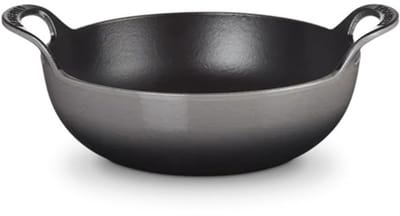 Le Creuset Balti Dish in geëmailleerd gietijzer - 24 cm / 2.7 liter - Flint