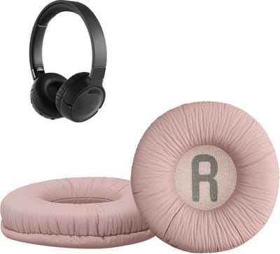 kwmobile 2x oorkussens geschikt voor JBL Tune 600 / 500BT / 510BT / 520BT / 450 - Earpads voor koptelefoon in oudroze