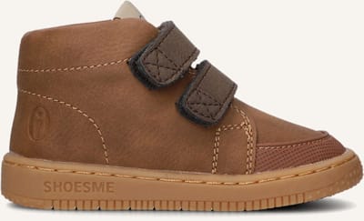 Shoesme Bn24w007 Sneakers Unisex - Leren Sneaker - Bruin - Maat 19