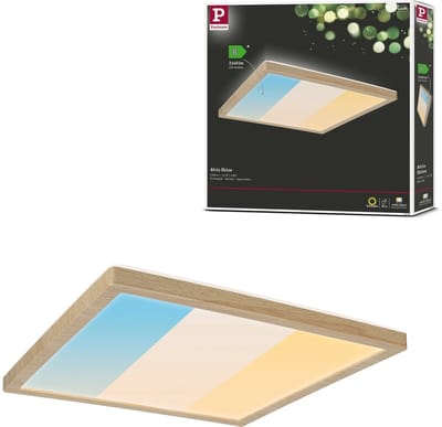LED-paneel Atria Shine White Select IP44 hoekig 298x298 mm 15,7W 2100lm White Select Houtlook