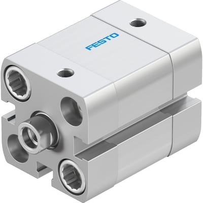 Festo Compacte Cilinder 20mm Boring 10mm Slag ISO 21287 Dubbelwerkend - 577158 - P2BTM