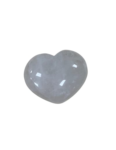 Bergkristal edelsteen hart 45 mm