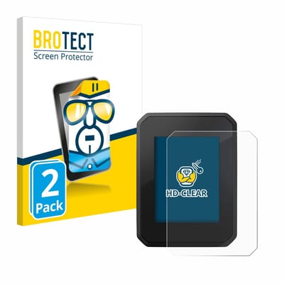 BROTECT - Screenprotector voor FIT Display Compact - Folie Beschermfolie transparant 2 Stuks