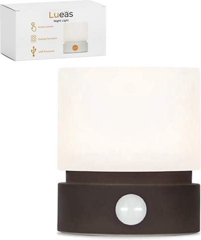Lueas® Draadloze Tafellamp LED – Draadloze Lamp Nachtkastje - Mini LED Lamp – Oplaadbare Accu – Met Timer – Sfeerlamp – LED Lamp Met Dimfunctie