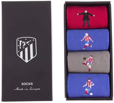 COPA - Sokken - Atlético Madrid - Kinderen - 4-pack - Multicolor 31-35