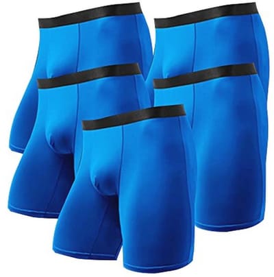 Heren Boxershorts met Hoge Elasticiteit - Sneldrogende en Anti-Wrijft Sportondergoed