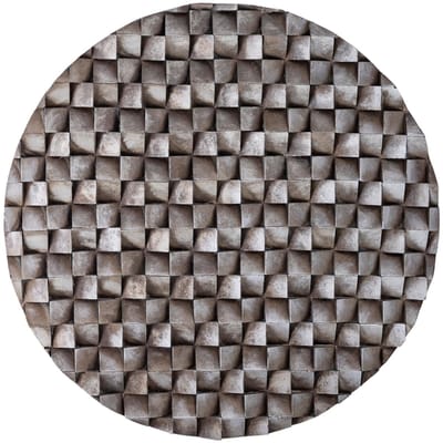 PTMD Wandpaneel Zoaya - 90x3x90 cm - Hout - Brons