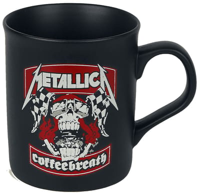Metallica Coffeebreath Unisex Kop - matzwart - Standard