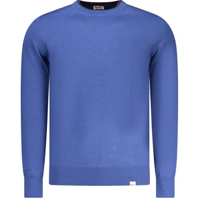Rifle Blu Polyester Heren Sweater