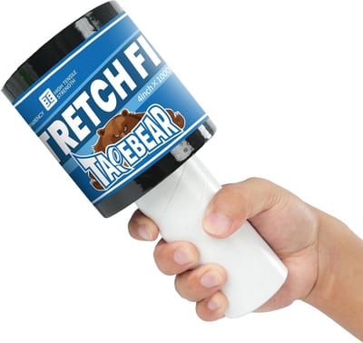 Rekfolie 4 inch x 1000 ft - Zwart