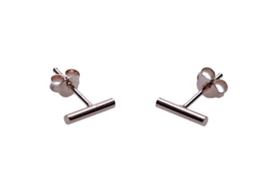 Karma Symbols oorbel TUB04RP Tubes Round