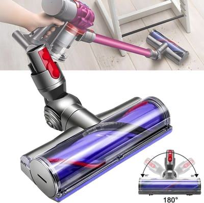 Borstelkop Voor Dyson V7 V8 V10 V11 V15 - Stofzuigerkop - Snelontgrendelende Motorkopreiniger Voor Hardhouten Vloeren