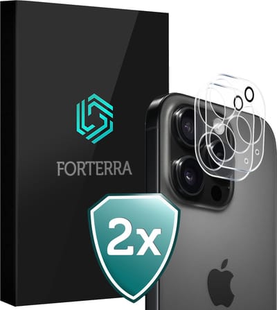 Camera Lens Protector 2 Stuks - Geschikt voor Apple iPhone 16 Pro - Camera Screenprotector Beschermglas - Gehard Glas - Tempered Glass - Screen Protector