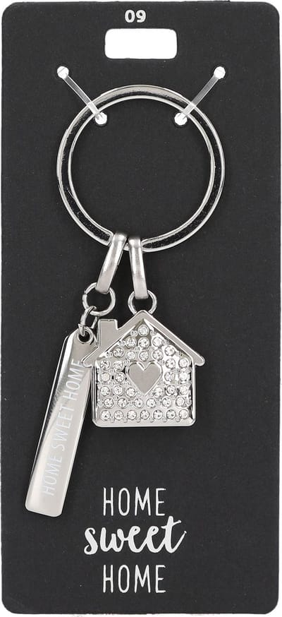 Depesche - Glamour sleutelhanger - mot. 009 - Home sweet Home