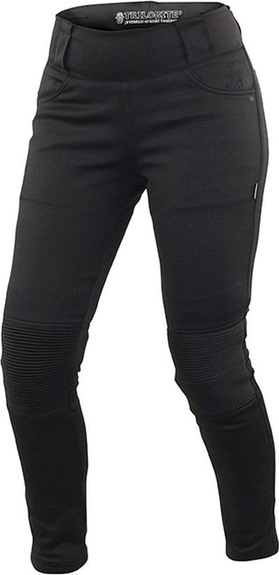 Trilobite 1968 Leggings Long Zwart Dames Motorleggings - Broek
