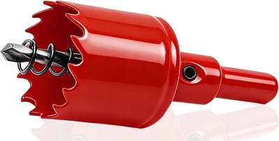 SnelShoppen - Bimetallic Hole Saw 30mm - Universele Gatboor HSS M42 met Driehoekige Huls voor Hout, PVC, Aluminium, RVS en Metaal