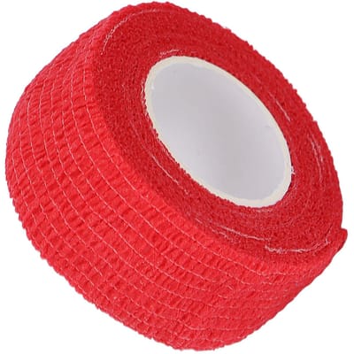 10 Rollen Zelfklevende Verbandwikkel Compressie Voorkomt Eelt Elastische Fixatie Verband 0,98 X rood