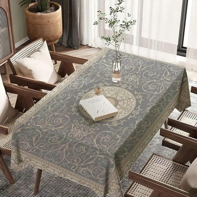 Waterdichte Boho Perzische Tafelkleed En Oliebestendig Tafelkleed Nachtkastje Stofdicht Decoratief Doek Woonkamer Koffietafelkleed 100x145cm