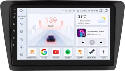 Autoradio met bluetooth - Carplay - Voor Skoda Rapid (2013-2019) - Geschikt voor Apple en Android - Stereo - Navigatie - Navigatiesysteem auto - 3GB 32GB
