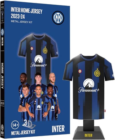 Voetbal Thuisshirt Miniatuur Model 2023/2024 - Aluminium Montagekit voor Fans