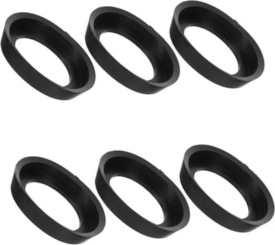 Rubberen Afdichtingsbekers - Pomp Onderdelen - Waterpompen Repareren - Universele Pasvorm - 6 Stuks - Zwart
