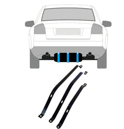 Brandstoftank klemmen voor Audi A4 B6 2000-2004