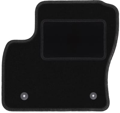 Bestuurdersmat zwart voor: Ford Kuga MK1 SUV (2011-2013)