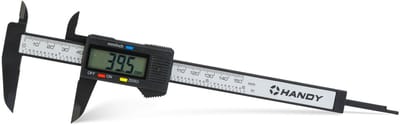 Digitale Schuifmaat 150 mm - Elektronische Schuifmaat - Digitale Caliper - Nauwkeurige Binnen-, Buiten- en Dieptemeter - Inclusief LR44 Batterij [10054C]