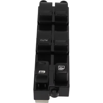 Interrupteur de lève-vitre électrique 25401VD200 Remplacement pour Nissan Patrol GU Y61 1997‑2017 2 connecteurs DHD black