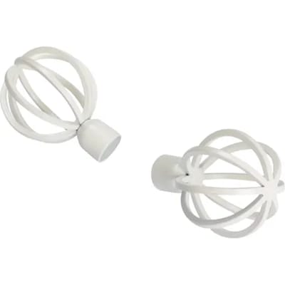 Decomode Eindkop Cage Antraciet 20mm 2x
