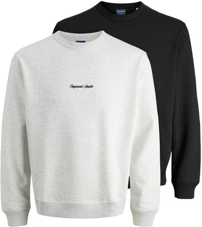 Jack & Jones Heren sweatshirt 2 pack Norrebro