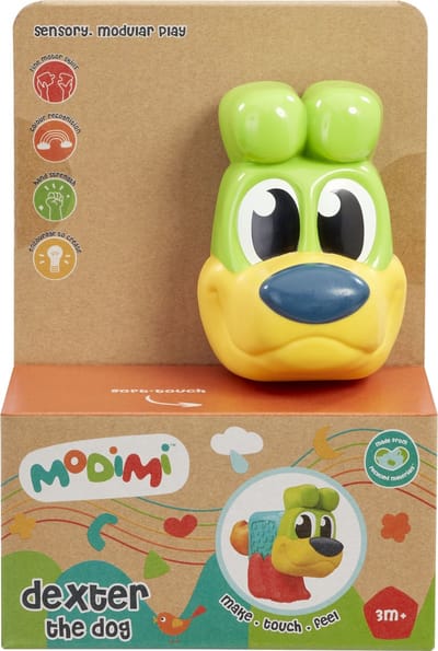 Modimi Hond - Speelfiguur - Educatief Baby Speelgoed Voor Kinderen Vanaf 3 Maanden