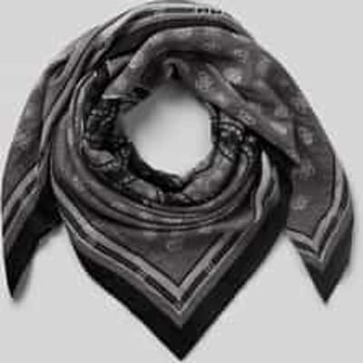 Sjaal van pure viscose model 'Kefiah'