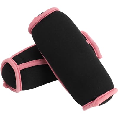 Set van Handgewichten 1LB Comfortabele Grip Multifunctionele Zachte Dumbbells voor Mannen Vrouwen Hardlopen black
