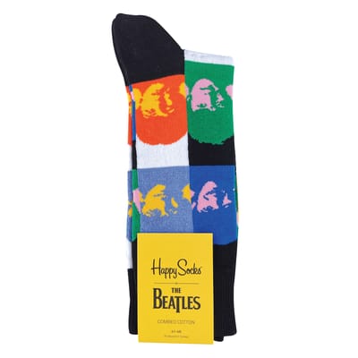 1 Verpakking Mannen Officiële Gelicentieerde The Beatles Novelty Sokken