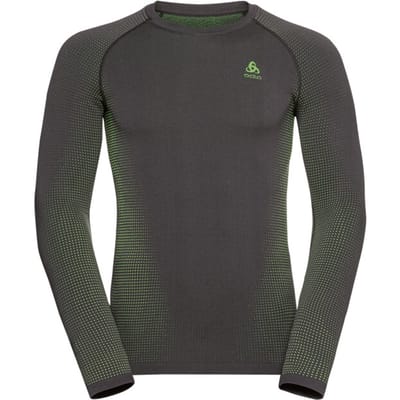Odlo Odlo BL TOP Crew neck l/s PERFORMANCE WARM EC GRIJS - Maat XXL