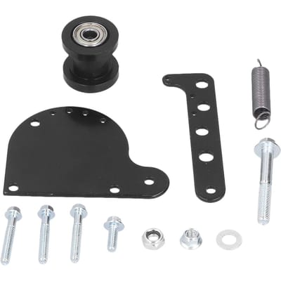 Kit tendeur de chaîne à ressort noir pour motos à moteur 49cc, 66cc et 80cc gray
