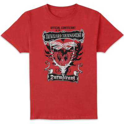 Harry Potter Triwizard Tournament Durmstrang t-shirt - Rood - L