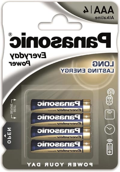 AAA Batterijen - Alkaline Batterijen - Apparaten Voeden - Betrouwbare Energie - 4 Stuks - Multicolor