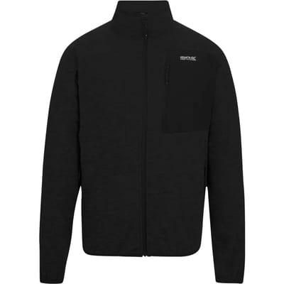 Scaris fleecevest met volledige ritssluiting voor heren, gemêleerd model