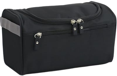 Dailygoods- Toilettas waterdicht - Toilettas met haak - Toilettas groot - Toilettas dames/heren - Cosmetica opbergen - 25 x 13 x 14 cm - Reisorganizer