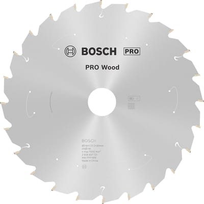 Bosch PRO Wood accublad voor cirkelzagen 216 x 1,7 x 30 mm - 2608837721