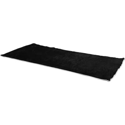 Magnetische Strandhanddoek Sneldrogende Handdoek Superabsorberend Zandbestendig voor Zwembad Reizen Sportschool Kamperen 70.87x31.5in Zwart