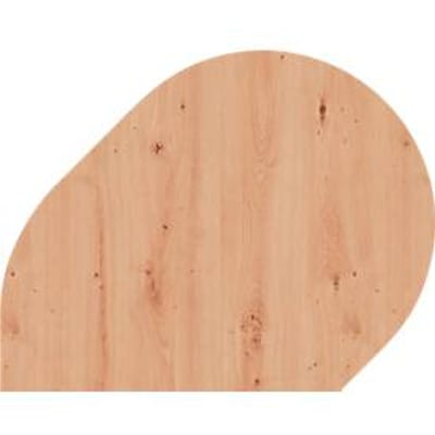 Aanschuiftafel Breno, voor bureaus Breno, 800 x 1000 mm, eiken/zilver