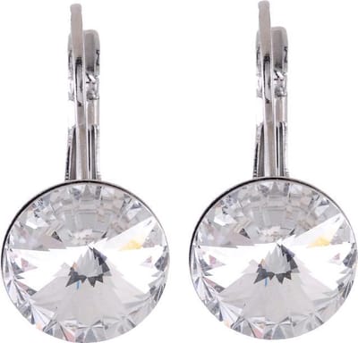 Behave Oorhangers Dames - rond 12 mm diameter - Oorbellen 2.2 cm lang