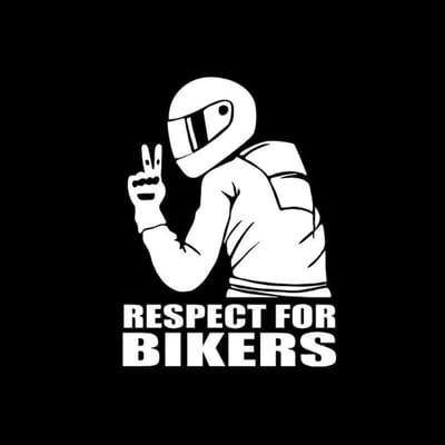 Dailygoods- Reflecterende Sticker 15*11 cm - Autosticker - Veiligheidswaarschuwing - Zelfklevend - Waterdicht - Respect voor Fietsers