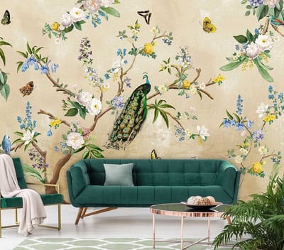 INGK - Floral Utopia Behang - Secret Garden