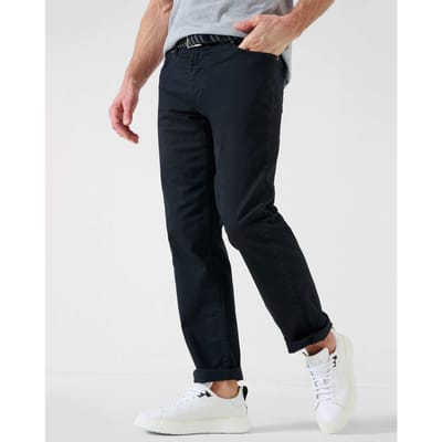 Eurex Heren Broek  Style CARLOS, perma zwart, maat 32/30